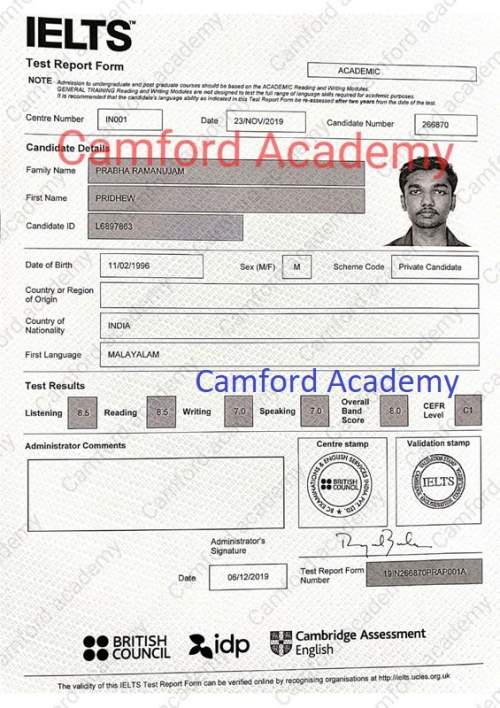 Best IELTS Training Class in Kerala; Camford IELTS Kerala.